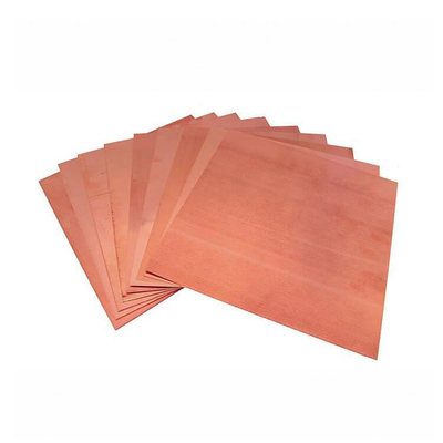 1000mm-3000mm Copper Sheet Plate Anodized With T/T Payment Term